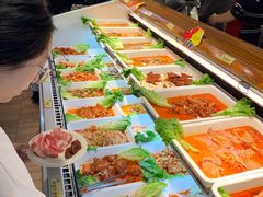 自助取餐区-汉丽轩韩式自助烤肉(大学城龙湖U城天街A馆店)