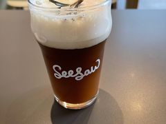 云朵桃桃冷萃-Seesaw Coffee(苏州中心店)