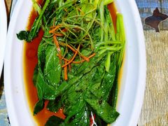油淋菜心-渡海小渔村.老辈日照菜