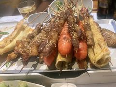 烤羔羊肉串-木屋烧烤(西城天桥店)