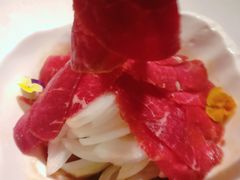 柚汁拌生牛肉-肆月河豚·新淮扬(金融街店)