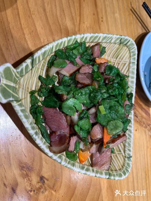 贵州私房菜(万达天玺小区店)笋干炒腊肉图片