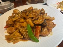 -二姐家三个拿手菜·北塘海鲜·大馅锅贴王(成林道店)