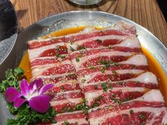 -明洞阿姨·韩式酱蟹烤肉·创意料理(三元桥店)