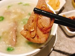 菜心粒拆鱼猪肝粥-香云轩·顺德菜(香云纱园林酒店店)