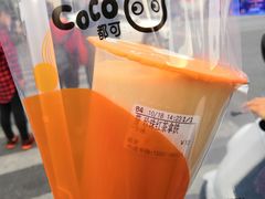 珍珠红茶拿铁-CoCo都可(湖滨银泰店B区店)
