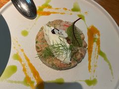 挪威风味三文鱼塔塔-巴别塔法餐舍(合作路店)