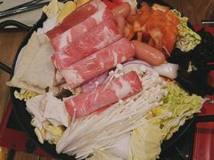 泡菜肥牛部队锅-幸屿 创意料理(永嘉天地店)