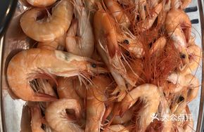 Braised Chicken with Boiled Shrimp