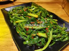 香辣韭菜-李不管把把烧(华海路店)