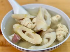 三鲜汤-谈灵农家柴爿菜饭