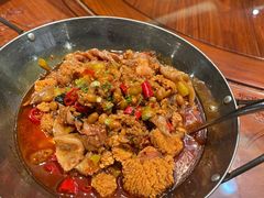 干锅鱼杂-翠清酒家(万丰路店)