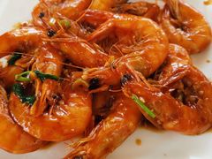 油焖大虾-1910老鲁味海鲜·戳子肉·青岛菜(金沙滩店)