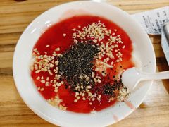 草莓酱甜豆腐花-和众大油条(维明路店)