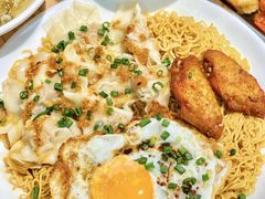 鱼皮饺太阳蛋公仔面-明記茶餐廳(福田总店)