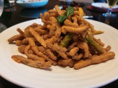 咸蛋黄焗云南松茸-西安凯悦酒店·湖畔中餐厅