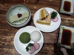 宇治抹茶豆腐-小川洋风料理(街道口店)