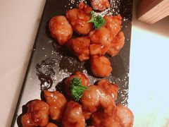 雪花糖醋里脊-绿茶餐厅(华发商都店)