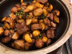 杏鲍菇牛肉粒-狮王府淮扬菜(新街口友谊店)
