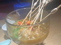 -街角等你.大连海鲜烧烤.经典铁板海鲜串(西安路店)