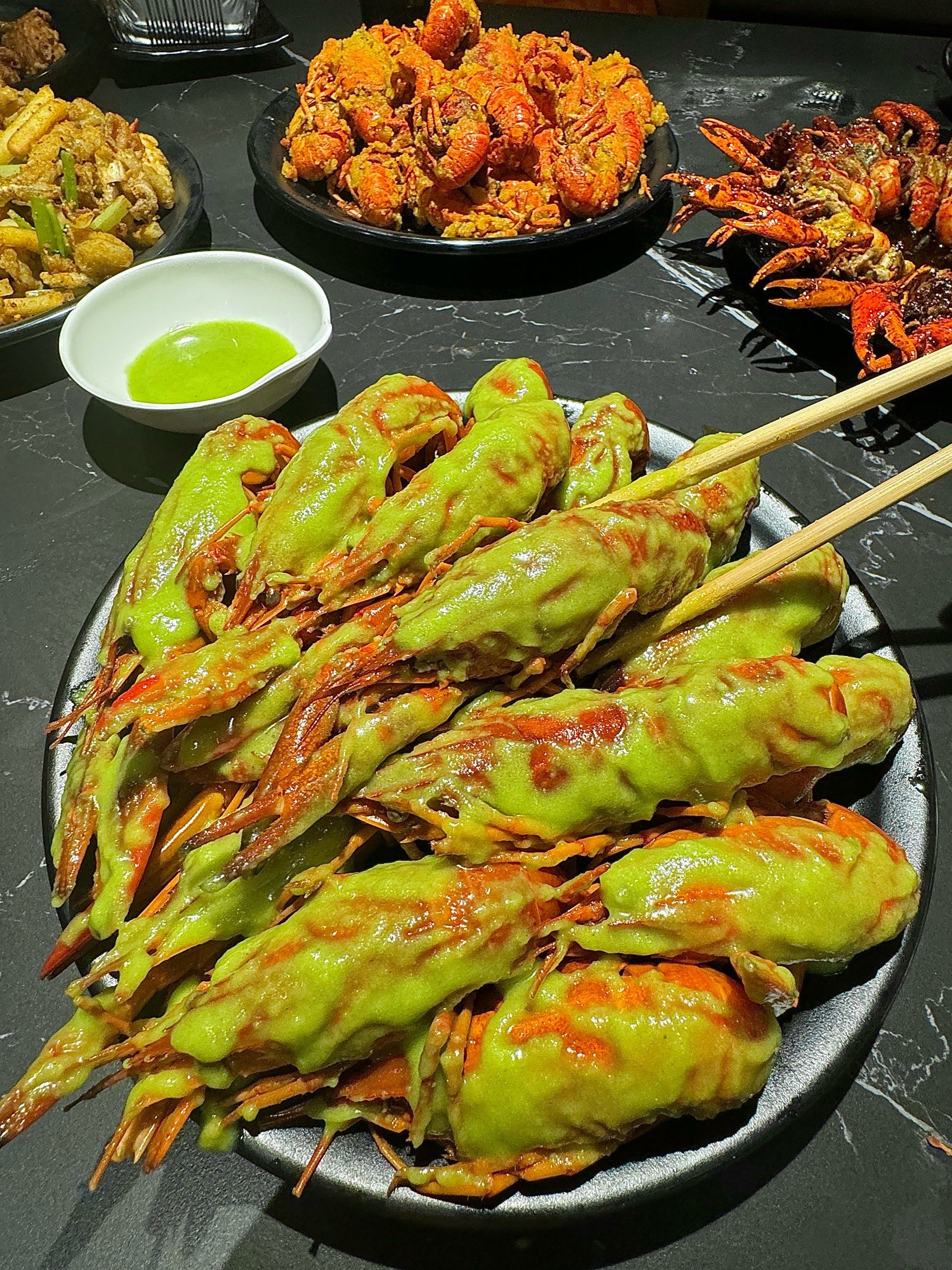 深圳!芥末味小龙虾!