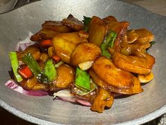 干锅土豆片-绿茶餐厅(朝阳大悦城店)