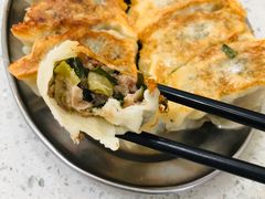 鲜肉韭菜煎饺-芬芳甜品(同福路店)