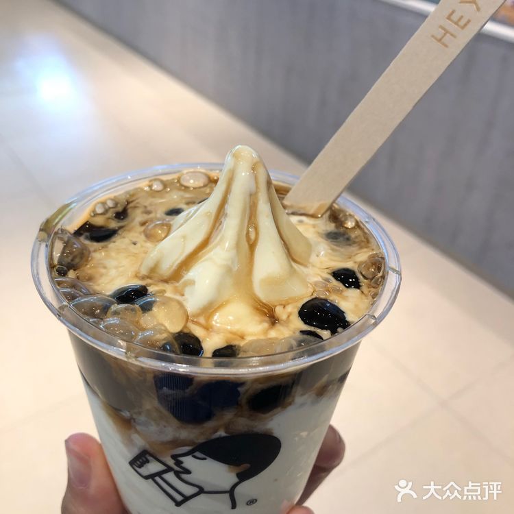 我特别喜欢它家的芋泥啵啵很有弹性啊
