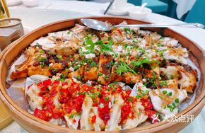 Three-color Steamed Boneless Fish
