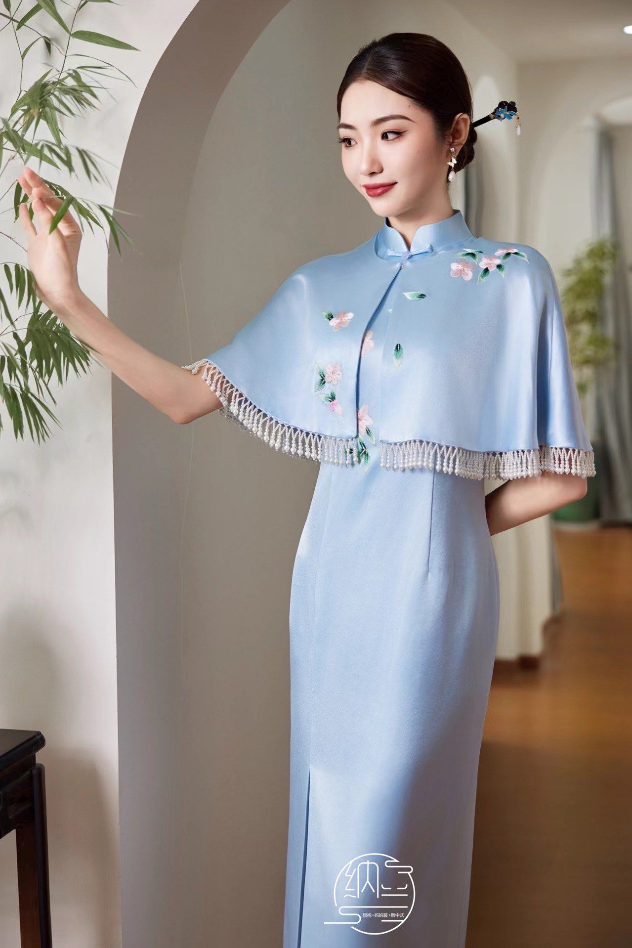 司藤风旗袍
