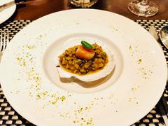 海鲜野米烩饭配低温澳带-Social 秀西餐厅-长沙瑞吉酒店(运达店)