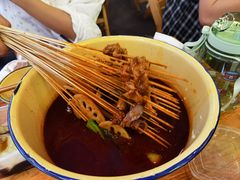 -拈签一笑黄牛肉辣卤串串