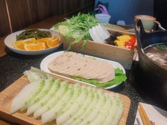 蔬菜拼盘-盡膳口福跷脚牛肉火锅(北美新天地店)