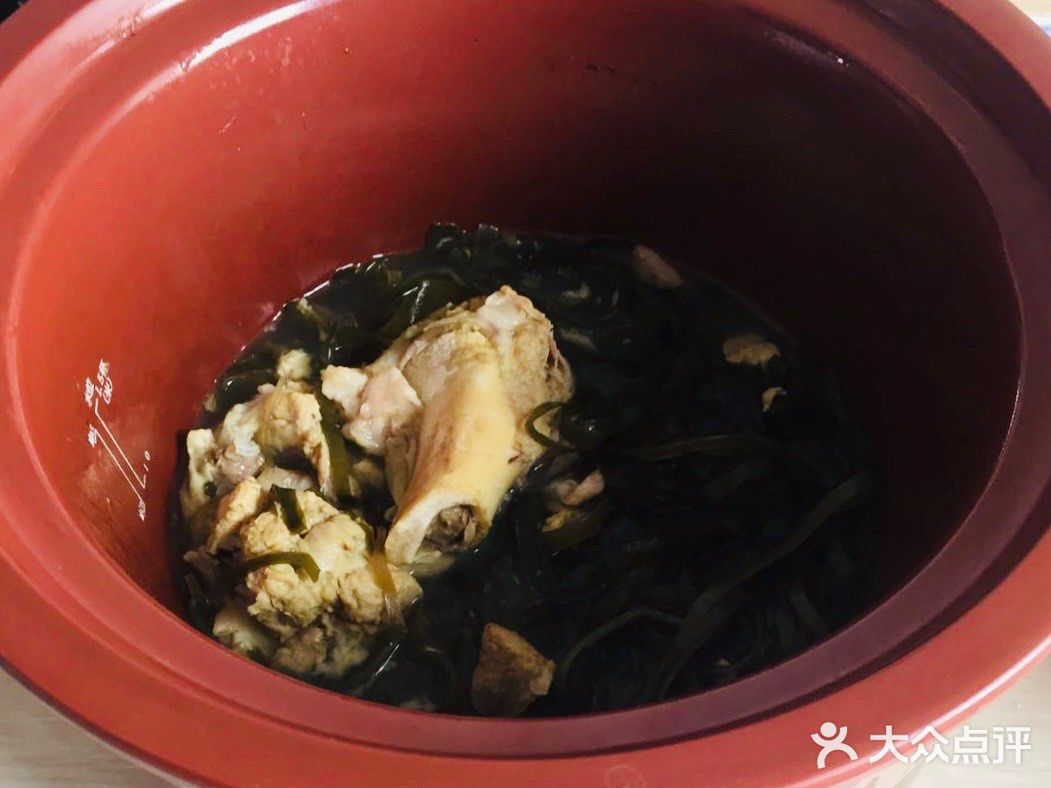 厨房新手系列之筒子骨海带汤，滋补