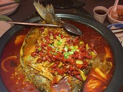 -探鱼·鲜青椒爽麻烤鱼(广州欣荣广场店)