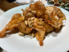 梨球果仁虾-小吊梨汤·北京菜·烤鸭(鸟巢店)