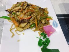 什锦蘑菇炒杂菜-韩时烤肉(丰科万达广场店)