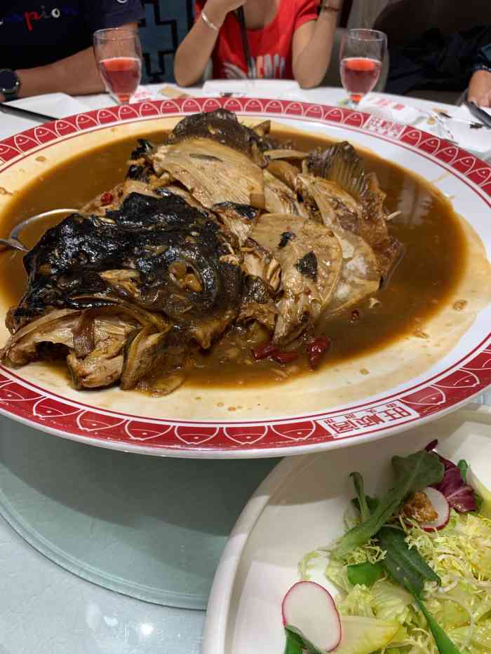 旺顺阁鱼头泡饼(世界之花店)-"吃过几次了,除了价格略贵一点都还行