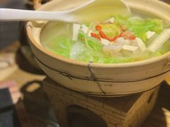 鲜虾白菜豆腐锅仔-并州大牌档之醉轻尘