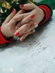 -手牵手美甲
