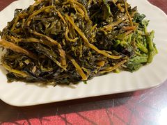 凉拌野菜-华盛园卷子王农家菜水库鱼