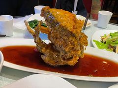 糖醋鲤鱼-老牌坊鲁菜名店(聊城美食岛店)