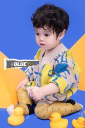 -海岸风光儿童摄影