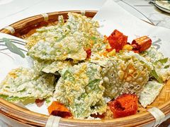 椒盐桑叶-阿露佳·舌尖上的安吉菜