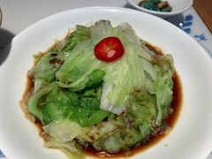 白灼西生菜-东方饺子王(文化东路店)