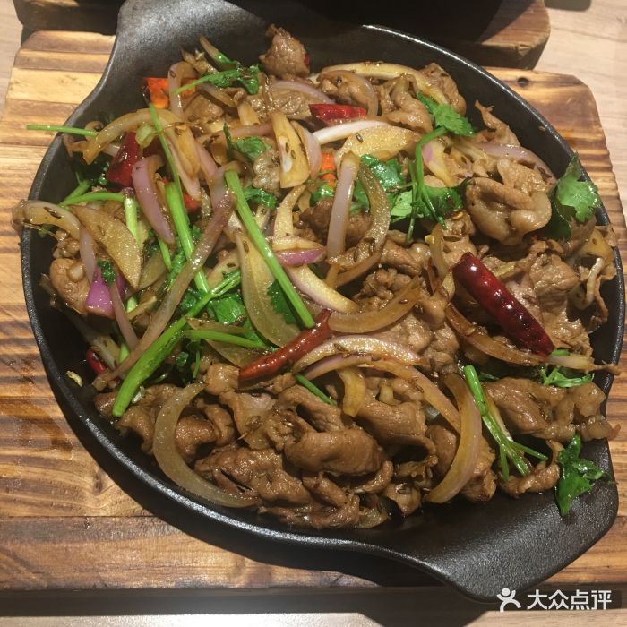 九毛九山西面館(水遊城購物中心店)鐵板孜然羊肉圖片 - 第2張