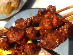 烧烤牛肉串-喜庭海鲜自助(来福士店)