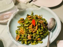 四季豆蛤肉-羲和雅苑•北京烤鸭(国贸商城店)