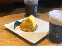 芝士咸蛋黄蛋糕-星巴克(天津佛罗伦萨小镇店)