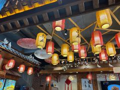 -东来菜馆•手抓海鲜家常菜•海鲜锅贴(鸽子窝店)